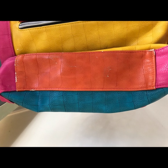 Multi-coloured, Catherine Manuell Design satchel - Picture 5 of 8